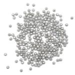 Бусины пластик (жемчуг) ⌀6 мм, 25 г, Astra&Craft, 031 NL серый