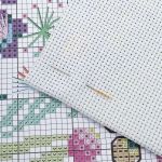 Набор для вышивания нитками Риолис, Луговые цветы 30х30см