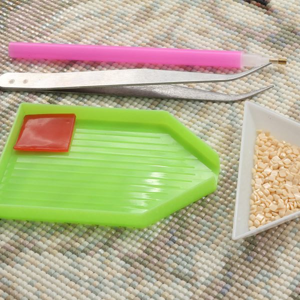 Алмазная (кристальная) мозаика Cristyle, Кошка Бьянка, 30х40 см