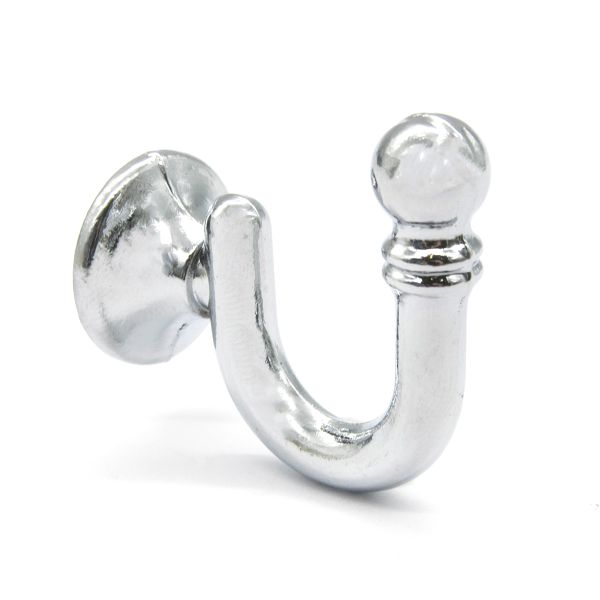 Крючки под подхваты ⌀19 мм, 4 серебро