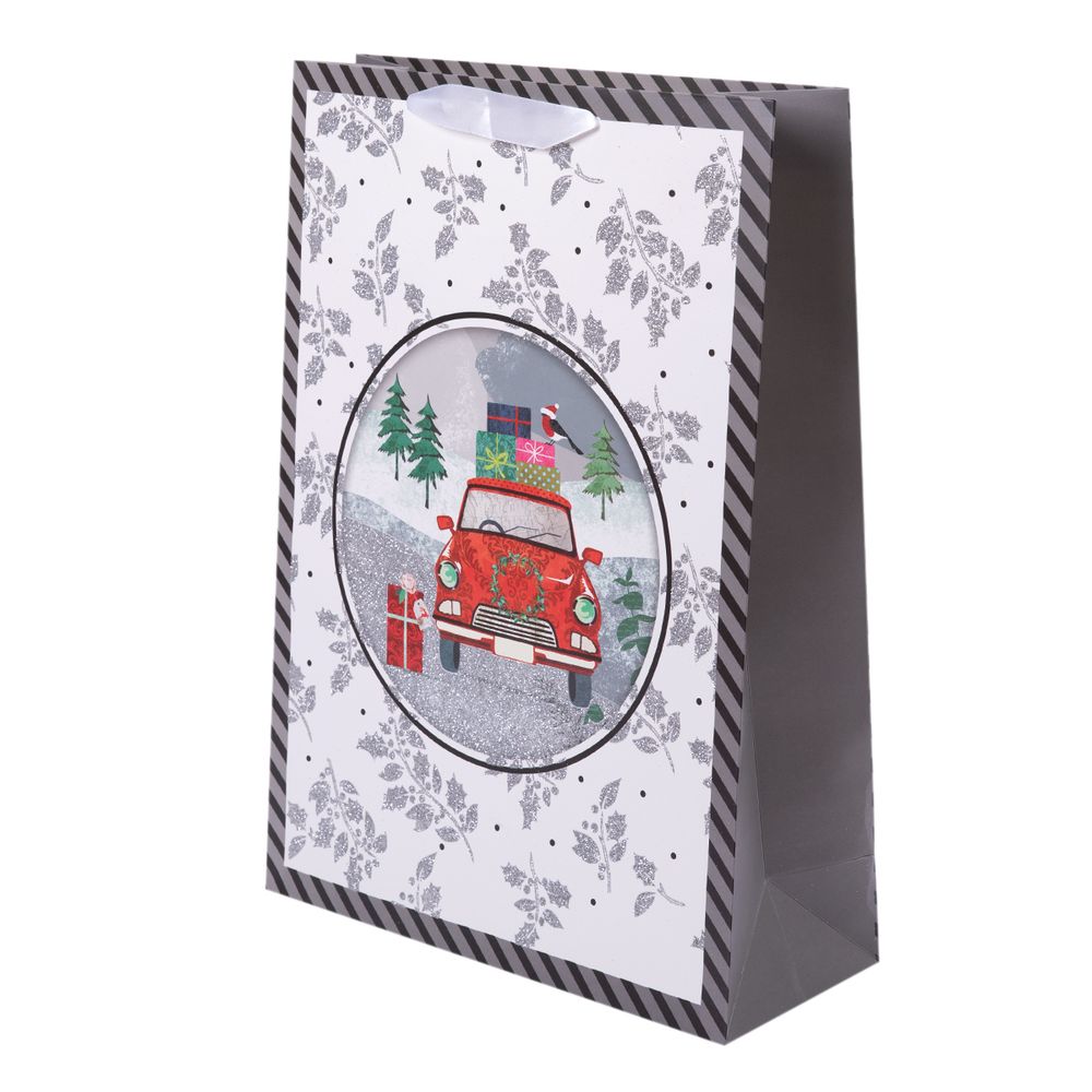 Подарочный пакет 210 г/м², 30х42х12 см, 12 шт, 10, Stilerra NBYL