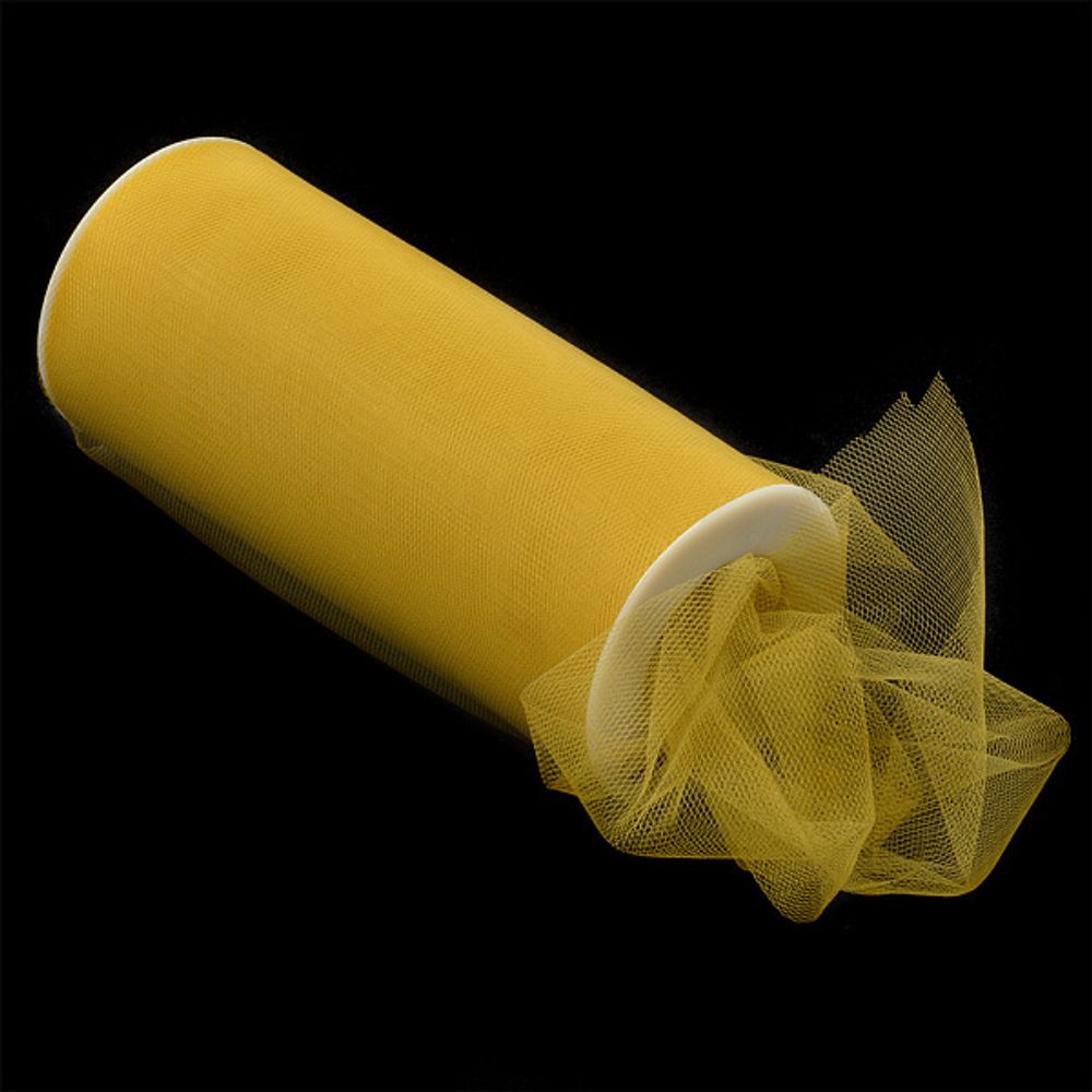 Фатин на шпульке средней жесткости 150 мм / 22.86 метра, TBY.MS.200.24, цв.24 глиняный