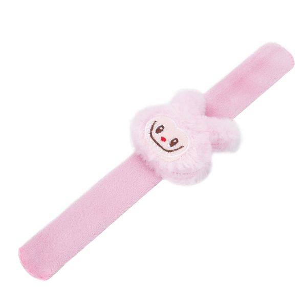 Браслет игольница монстрик розовый 24 см