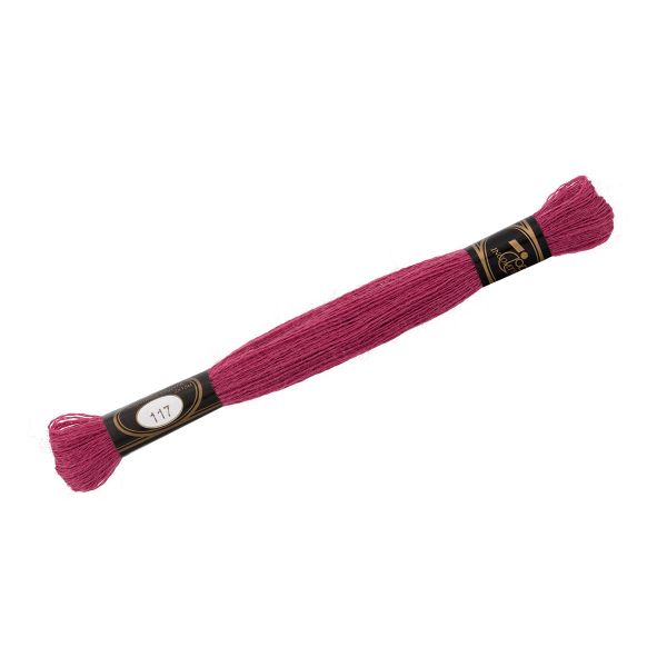 Мулине Радуга, цв.117 т. брусничный, Россия, 8 мотков по 15 метров