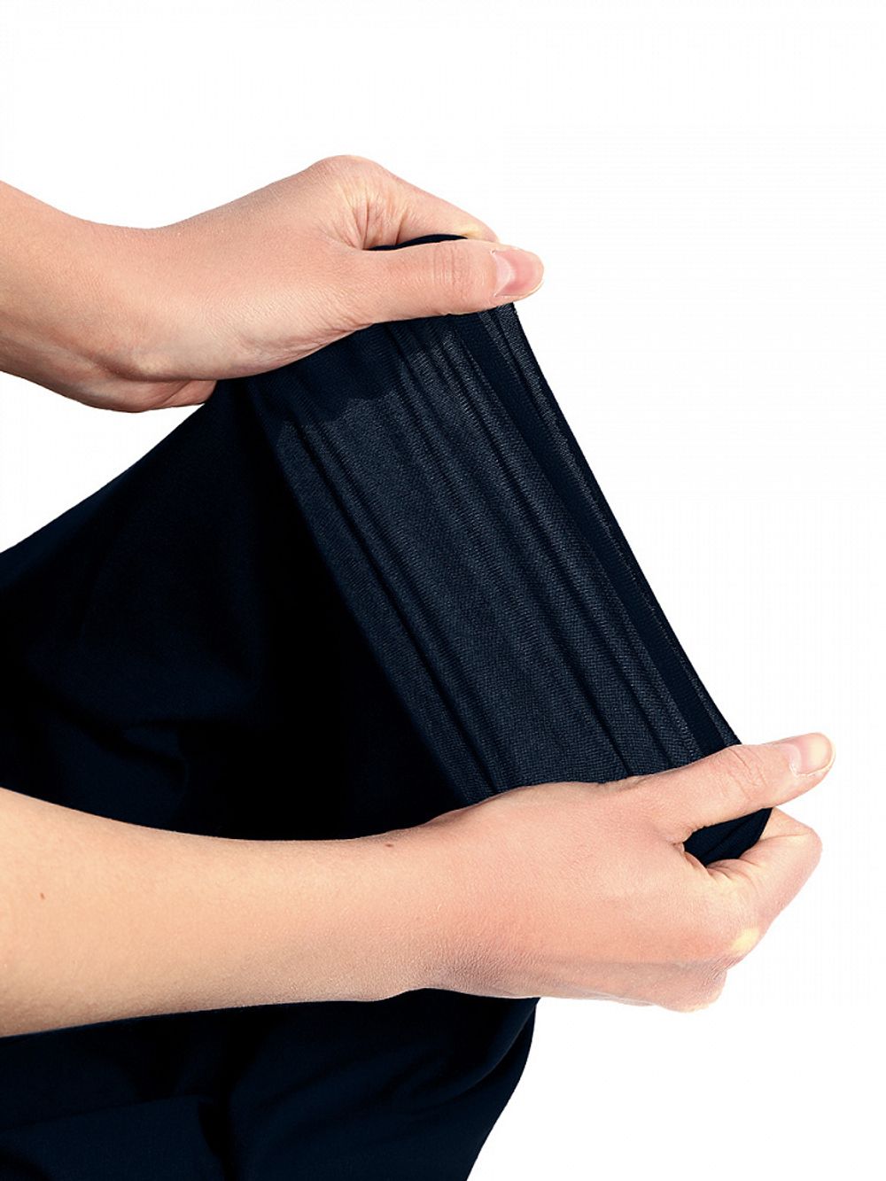 Вискоза трикотажная 210 г/м², 185 см / 1 метр, ШН-210955-58 цв.тем.синий (52203)