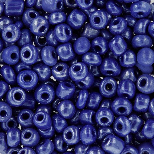 Бисер Zlatka 11/0 (2.1 мм), 100 г (10х10 г), №0128 т.синий, GR