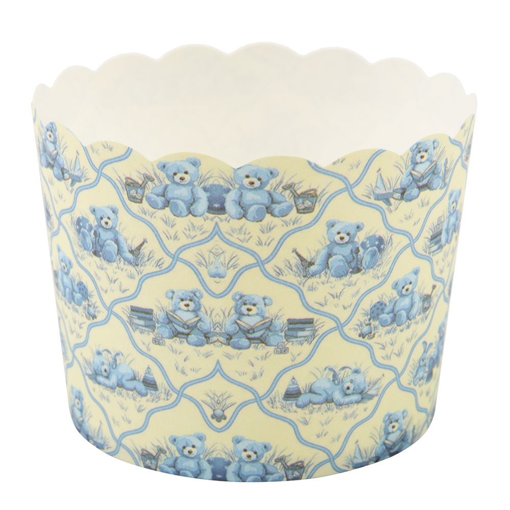 Формы для выпечки бумажные 6 см, 6х5.5 см, 12 шт, №02 мишки, S-Chief PPC-0006