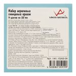 Краска акриловая глянцевая набор 9 цв, 20 мл, Vista-Artista IGAS-09