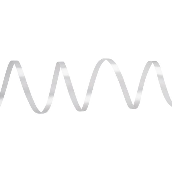 Лента упаковочная 5 мм / 250 метров, S12 серебро, R5-250S