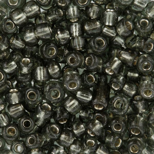 Бисер Zlatka 8/0 (2.9 мм), 100 г (10х10 г), №0052 серый, GR