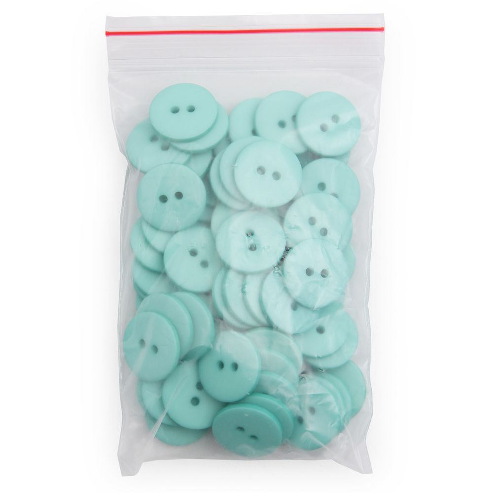 Пуговицы 2 прокола 28L, 18 мм, (Sea1 (морской1)) NE63, 72 шт