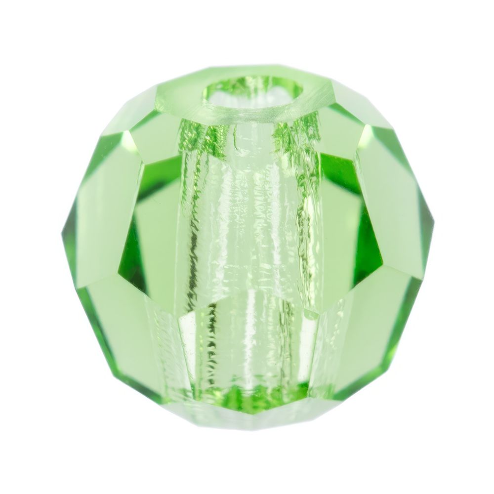 Бусины стекло ⌀4 мм, 24 шт, светло-зеленый/peridot, Preciosa 451-19-602