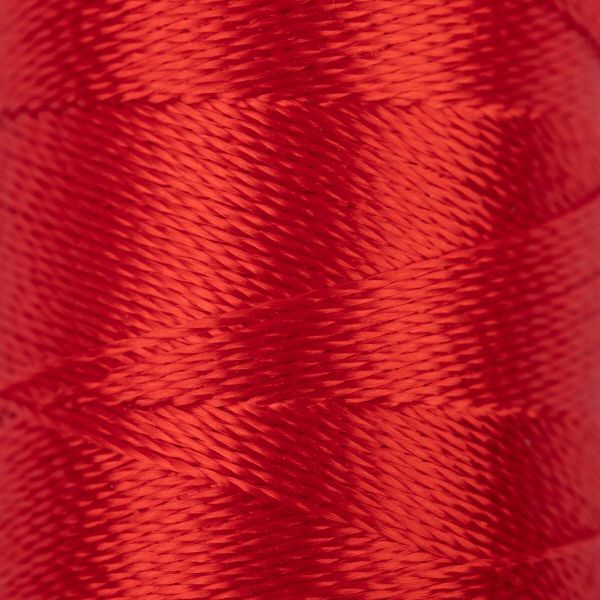 Нитки вышивальные Gamma V150/2, 10х200 ярдов, 183 м, 3057 я.красный