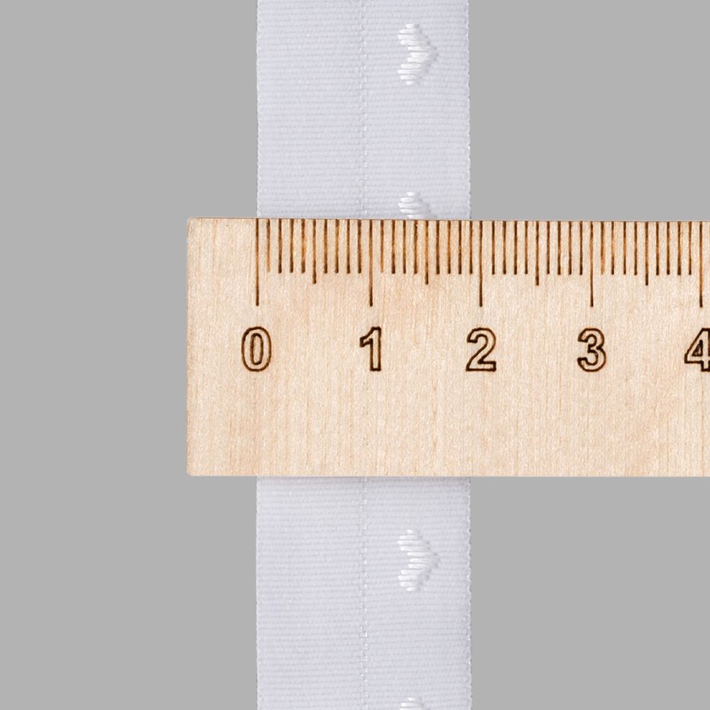 Резинка бельевая (окантовочная) 20.0 мм / 50 метров, тканая, отбеленный, ML124020/99