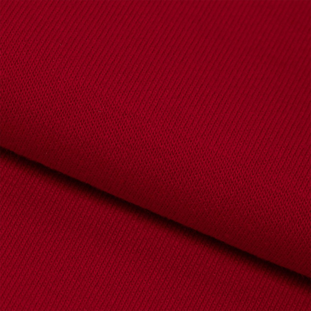 Футер 2-нитка петля поликоттон стрейч 220 г/м², 160 см / 3 метра, ФУТ2Х.TBY.ХЛ-ПЭ.S171.3, цв.S171 красный