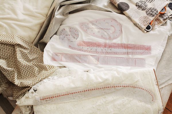 Лекало портновское толщ. 2 мм, 7 см, 58.7 см, Gamma LUR-01