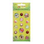 Кабошоны-стикеры, упак., 15 шт, Астра