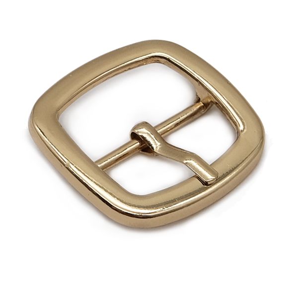 Пряжка ременная металл 20 мм, 10 шт, золото цв.02 ГХН14139