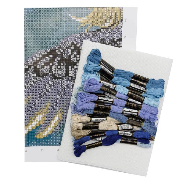 Набор для вышивания нитками Hobby&Pro, Пегас, 34х27 см