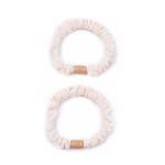 Набор резинок для волос 10 шт (5х2 шт), №02 молочный, Cherry Mary VR07068