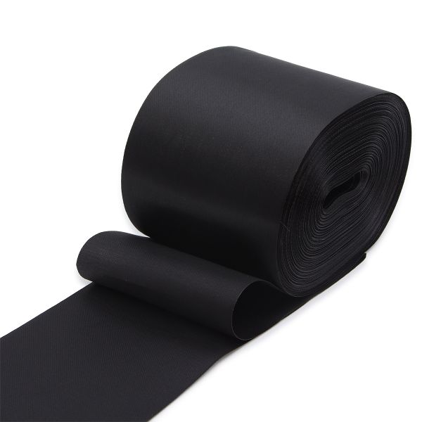 Лента атласная 1-сторонняя 100.0 мм / 100±2 метров, черный, Globus