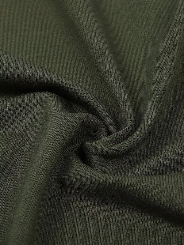 Футер 2-нитка петля поливискоза стрейч 220 г/м², 160 см / 3 метра, ФУТ2Х.TBY.ПЭ-ВИС.S096.3, цв.S096 хаки