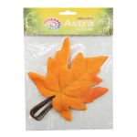 Кленовые листья, 6 шт, 2 Оранжево-красные