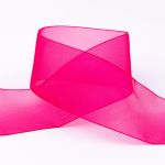 Лента капроновая (органза) 50.0 мм / 22.8±1 метра, 118 малиновый, Blitz OR-50