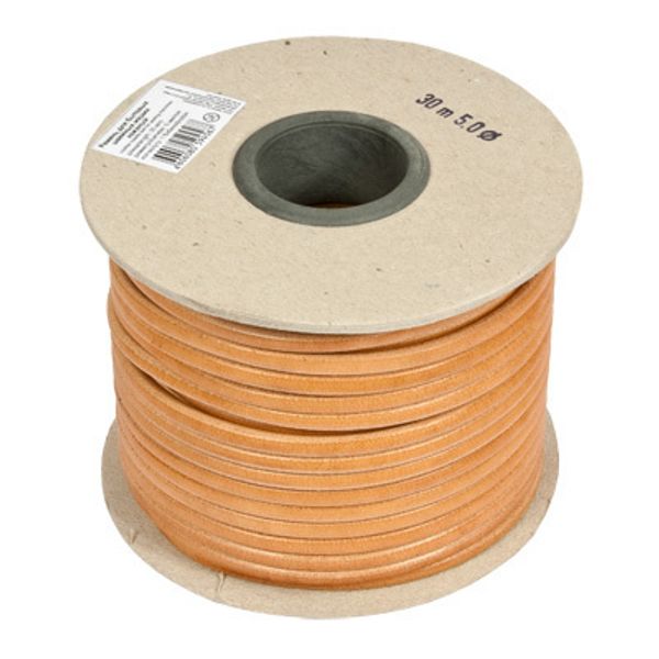 Ремень для бытовых швейных машин кожаный 30 м,±0.5 м, ⌀5мм