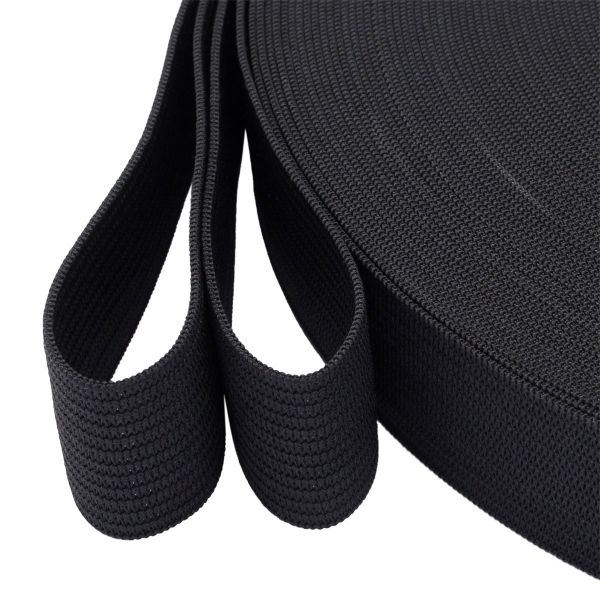 Резинка вязаная 20.0 мм / 25 метров, ТВ-20, черный