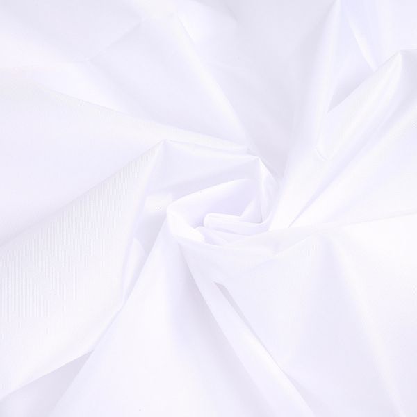 Оксфорд 200D PU1000 78 г/м², 150 см / 1 метр, ОКС.TBY200D.S501.1, S501 белый