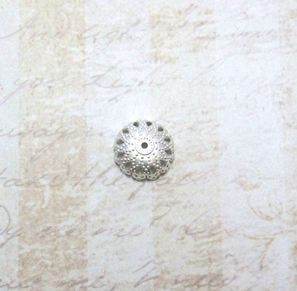 Шапочка крепежная ⌀13 мм, 4 шт, К17, 22599 серебро