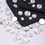 Стразы пришивные TBY.MIX 2 цв.серебро уп.50 шт