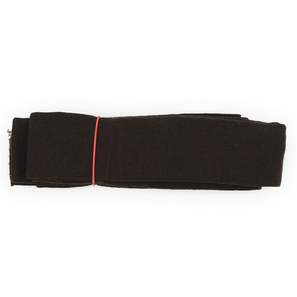 Манжеты трикотажные рукава 7.0 см / 3 метра, полушерсть тонкие 14кл. 1х1, 729 коричневый