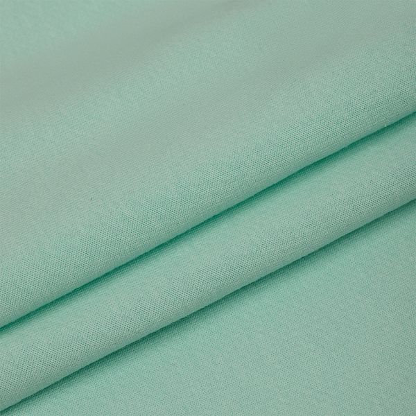Футер 2-нитка петля поликоттон стрейч 220 г/м², 160 см / 3 метра, ФУТ2Х.TBY.ХЛ-ПЭ.S822.3, цв.S822 мятный