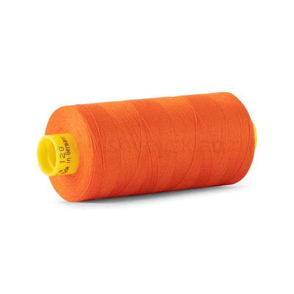 Нитка универсальная Gutermann Mara 120/2, 1000 м, 700207, 351 оранжевый, 1 катушка