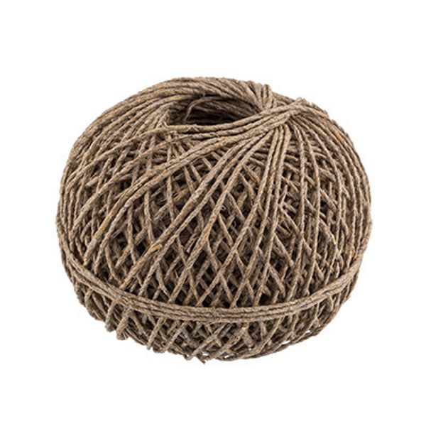 Шпагат льняной ⌀1.1 мм, 100 м, суровый, Gamma ШЛ4