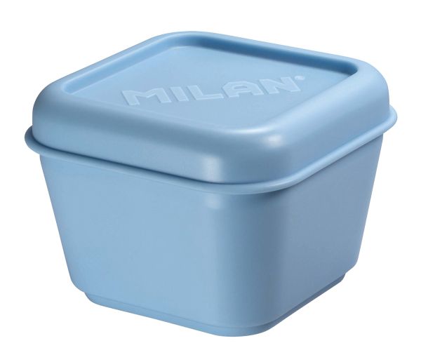 Ланч-бокс 10.1х10.1х7.5 см, голубой, Milan 085111LB