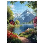 Пазл. Премиальная коллекция 1000 элементов, TOP-PZL-1000/08 Вдали от суеты, Фрея