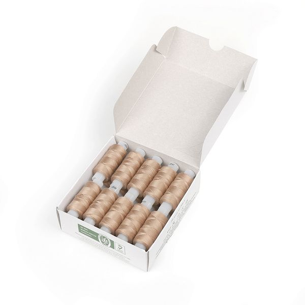 Нитки армированные ПНК им.Кирова 45ЛЛ, бытовые, 200 м / 20 кат., 4604 св.бежевый