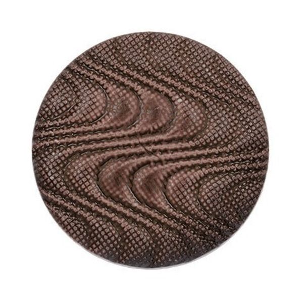 Пуговицы на ножке костюмные 25 мм, 12 шт, D157 коричневый, Blitz DRN 0014