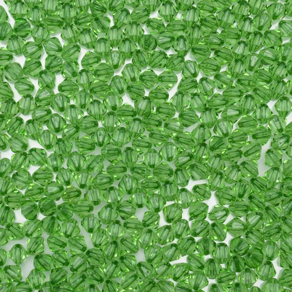 Бусины акрил ромбовидные ⌀8 мм, 500 г, 57 зеленый, Astra&Craft, 6849802017