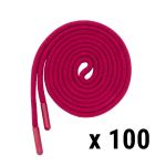Шнурки декоративные круглые 5 мм / 135 см, 100 шт, 16 малиновый, 3AR2808