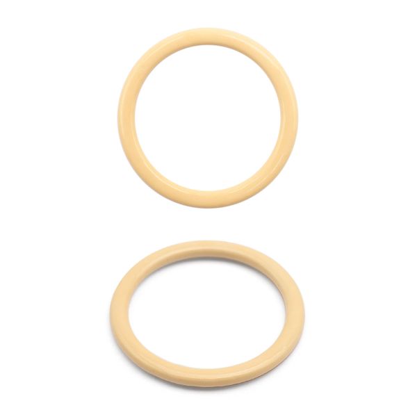 Кольца для бюстгальтера металл ⌀15.0 мм, 20 шт, C180 телесный, ГВ800