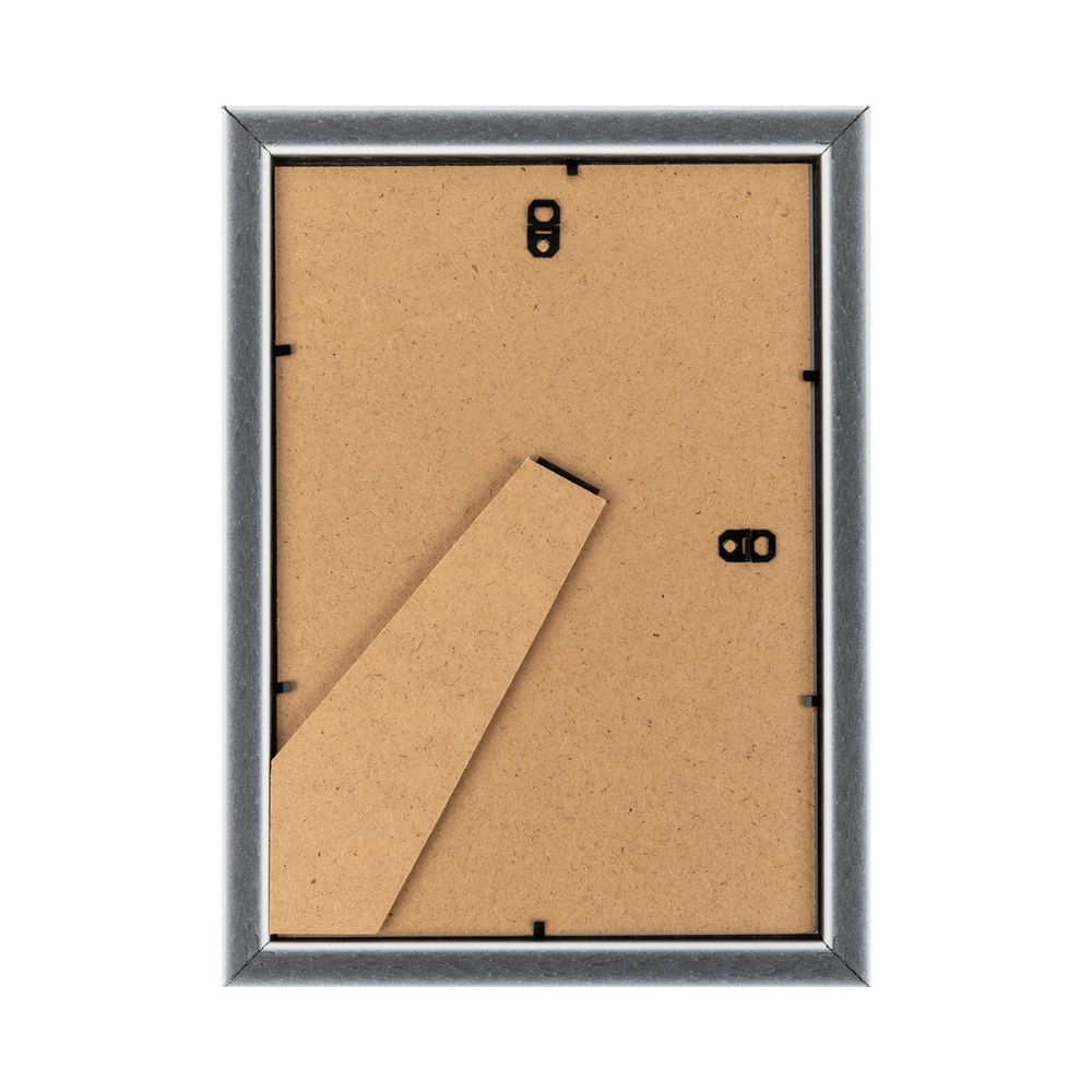 Рамка для картины (фото) пластик с оргстеклом 21х30 см, белый, Gamma ПРК-21