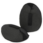 Плечевые накладки (подплечники) реглан на липучке 105х145х13 мм, РК-13/А, черный, 1 пара