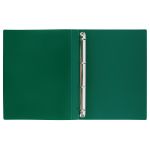 Папка на 4 О-кольцах A4 700 мкм 25 мм, волокно, 4 шт, d-17 мм, зеленый new EC211430003, Expert Complete