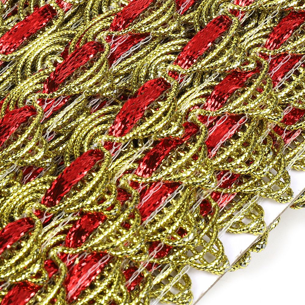 Тесьма отделочная 20 мм, 9295 цв.золото уп.13.71м