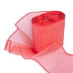 Лента капроновая (органза) для бантов 75-80.0 мм / 25±1 метров, красный, Gamma С 3622, Gamma С 3622