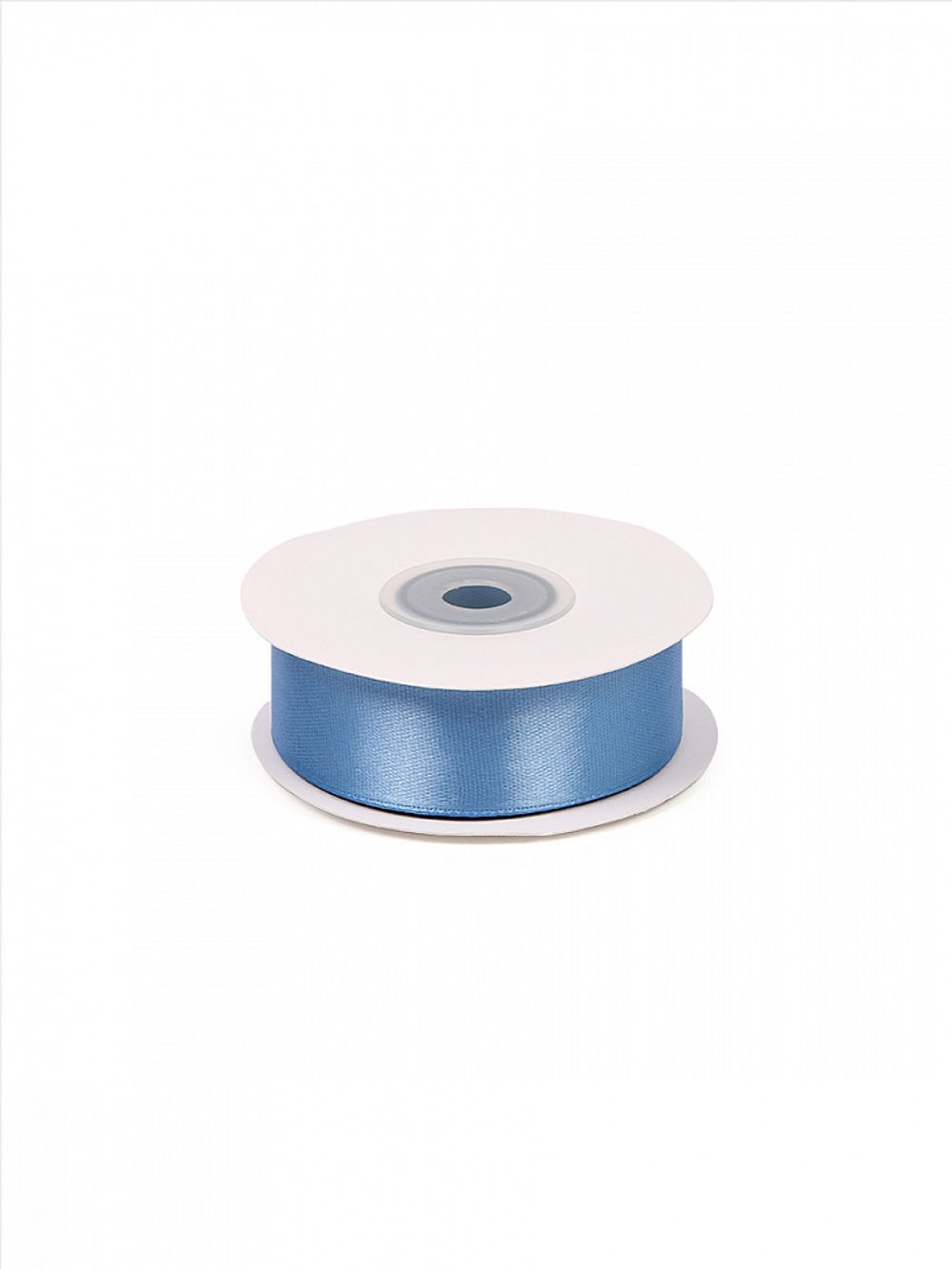 Лента атласная 1-сторонняя 25.0 мм / 22.5±1 метра, 3103 ярк.голубой, Magic4Hobby